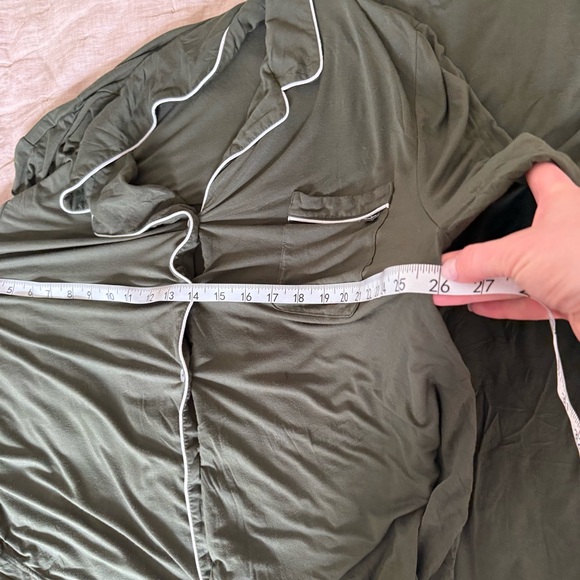 Cozy Earth Pajama Set in Green Size XL - Picture 8 of 16